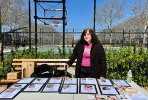 Cathy Bronstein represents Paws of Hope