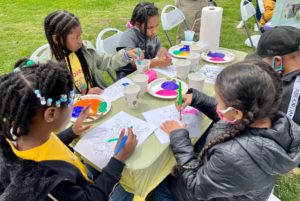 Girl Scouts at Earth Day and Spring Festival Events