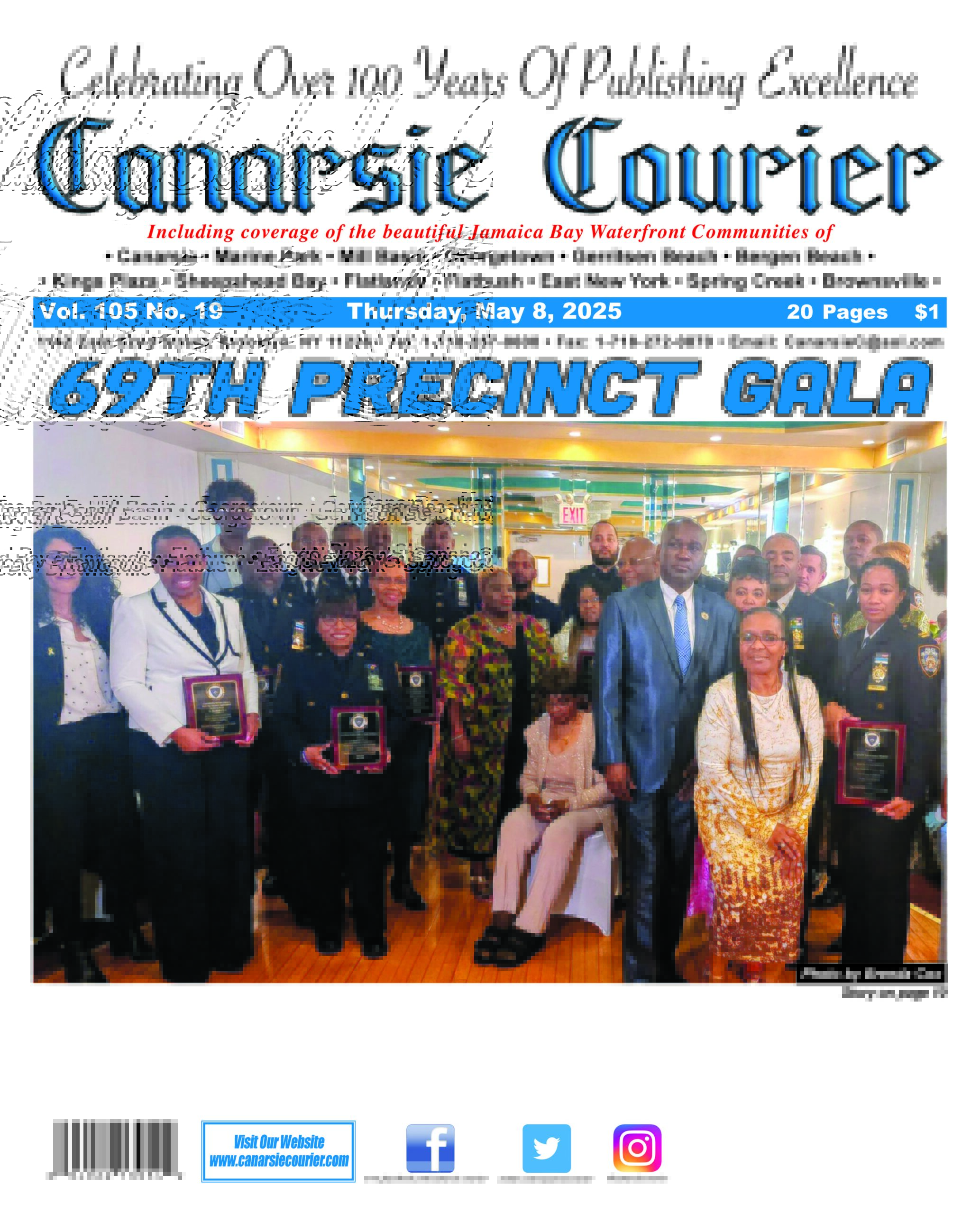 Vol. 105 No. 19 Thursday, May 8, 2025