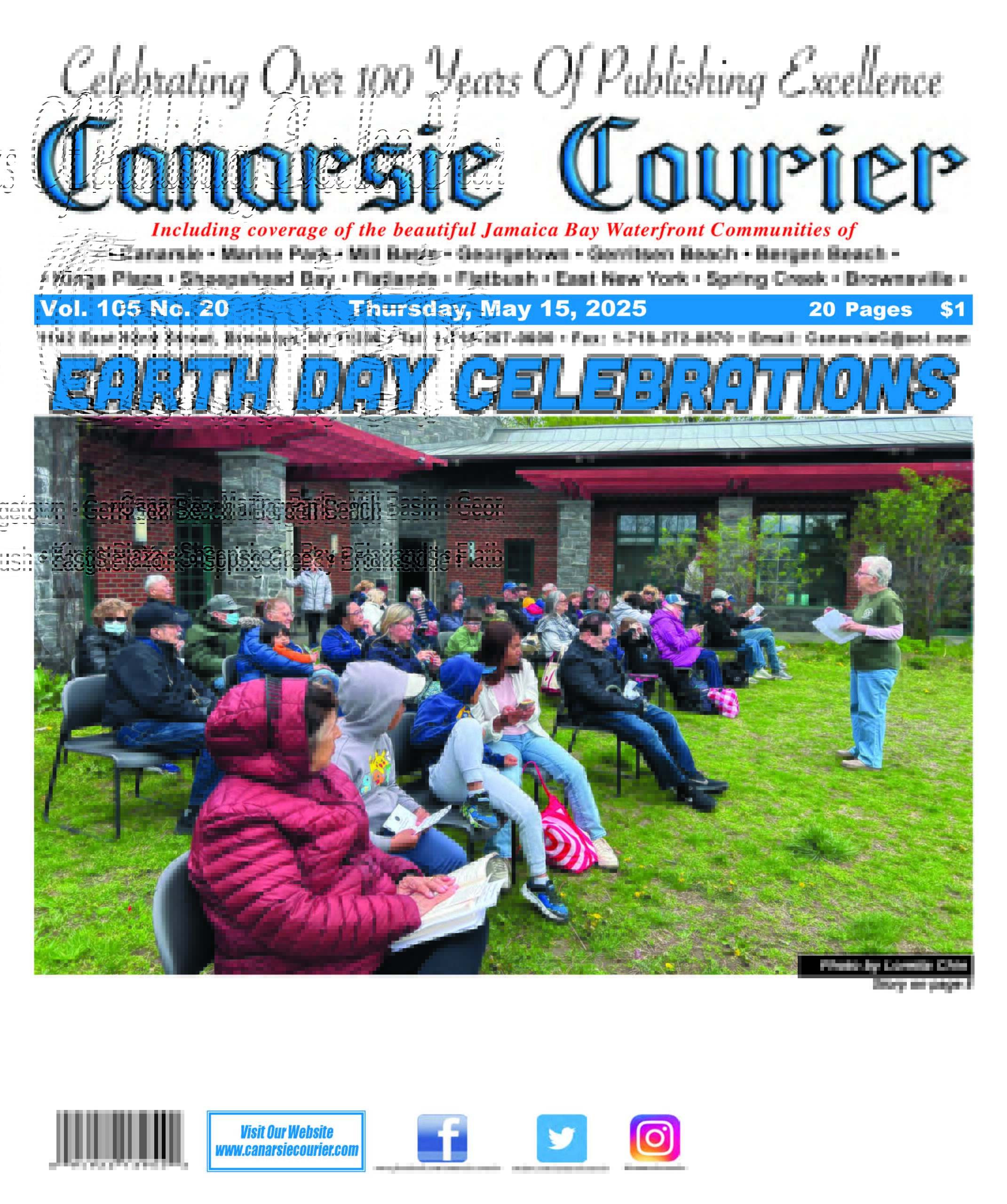 Vol. 105 No. 20 Thursday, May 15, 2025