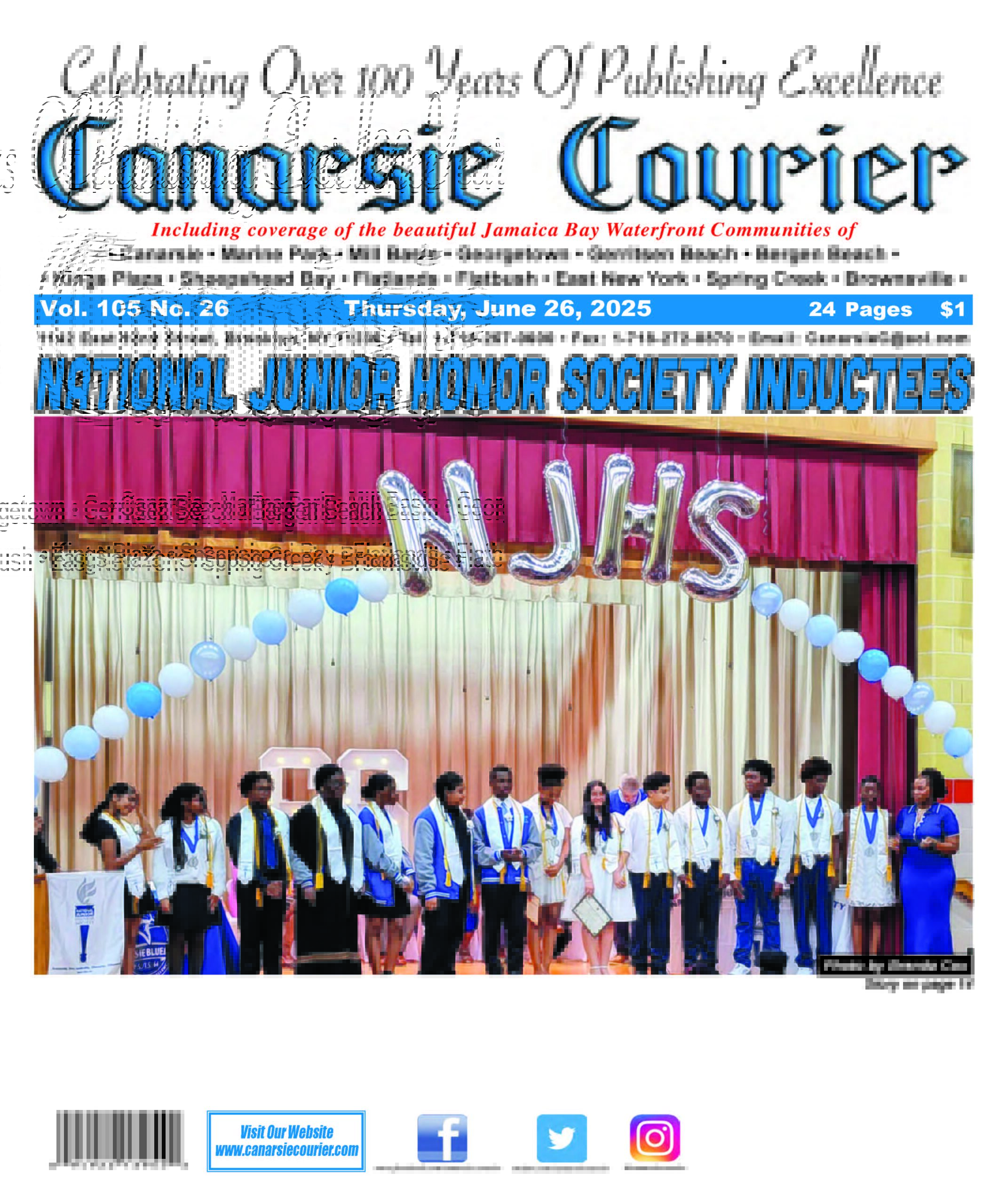 Vol. 105 No. 26 Thursday, June 26, 2025