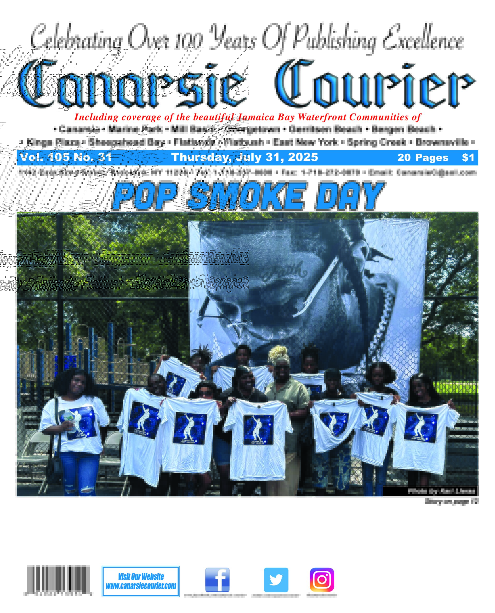 Vol. 105 No. 31 Thursday, July 31, 2025