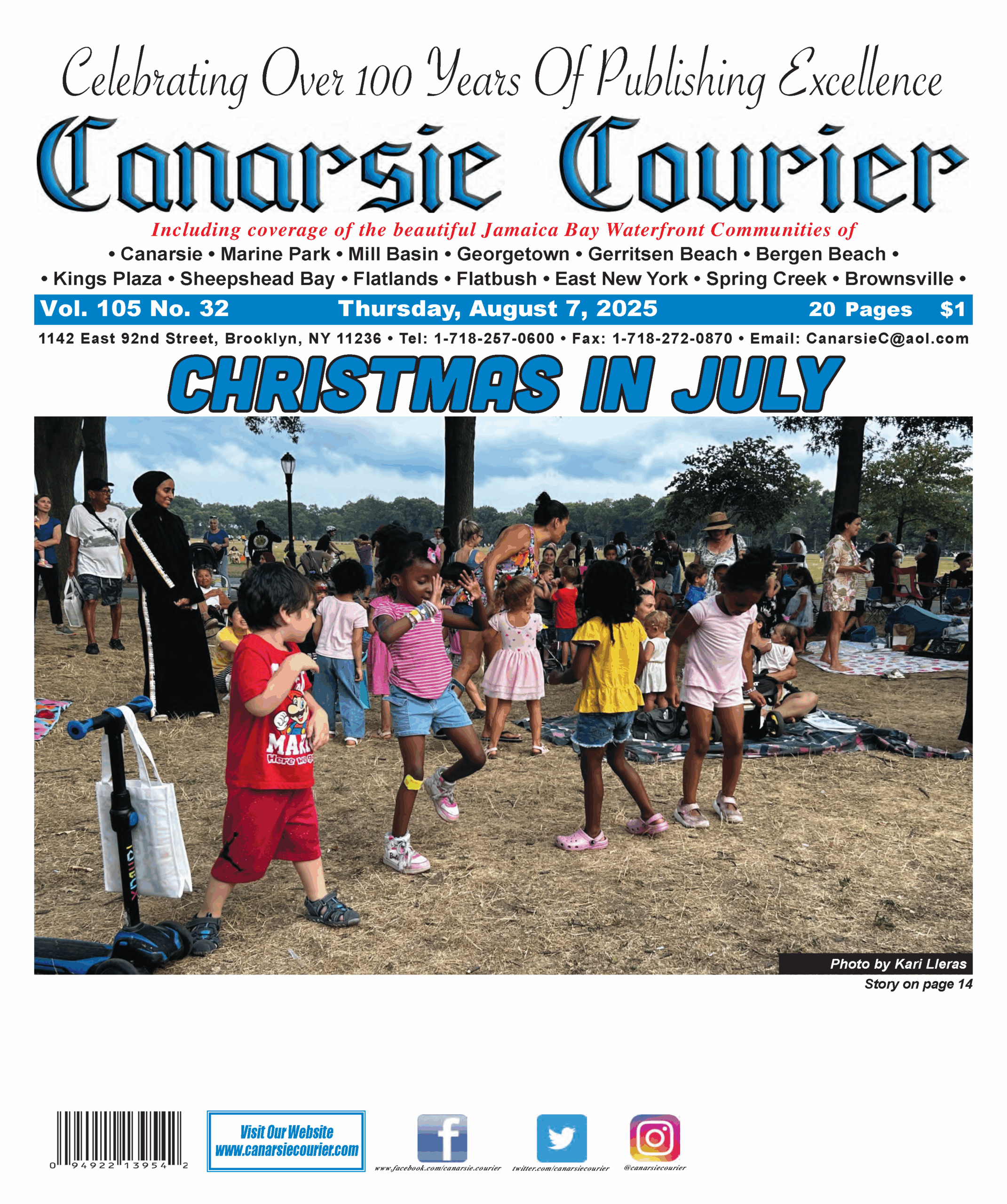 Vol. 105 No. 32 Thursday, August 7, 2025