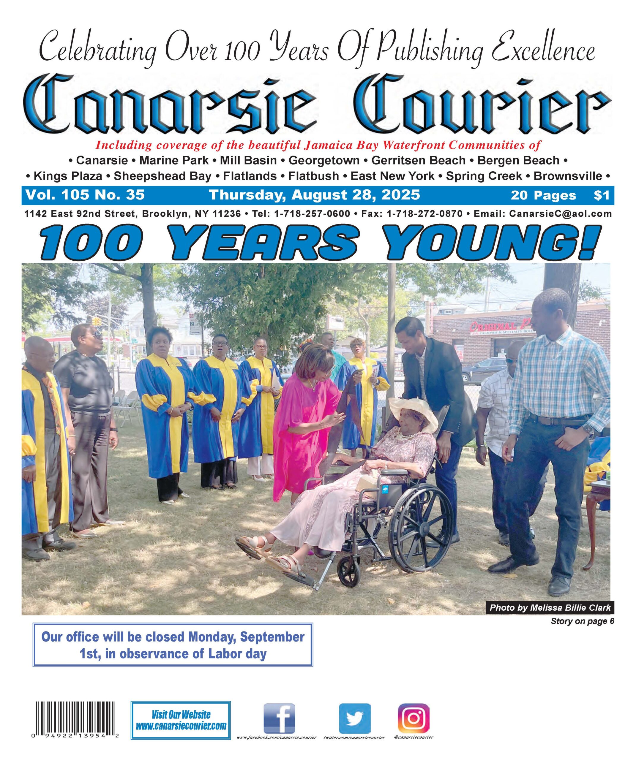 Vol. 105 No. 35 Thursday, August 28, 2025