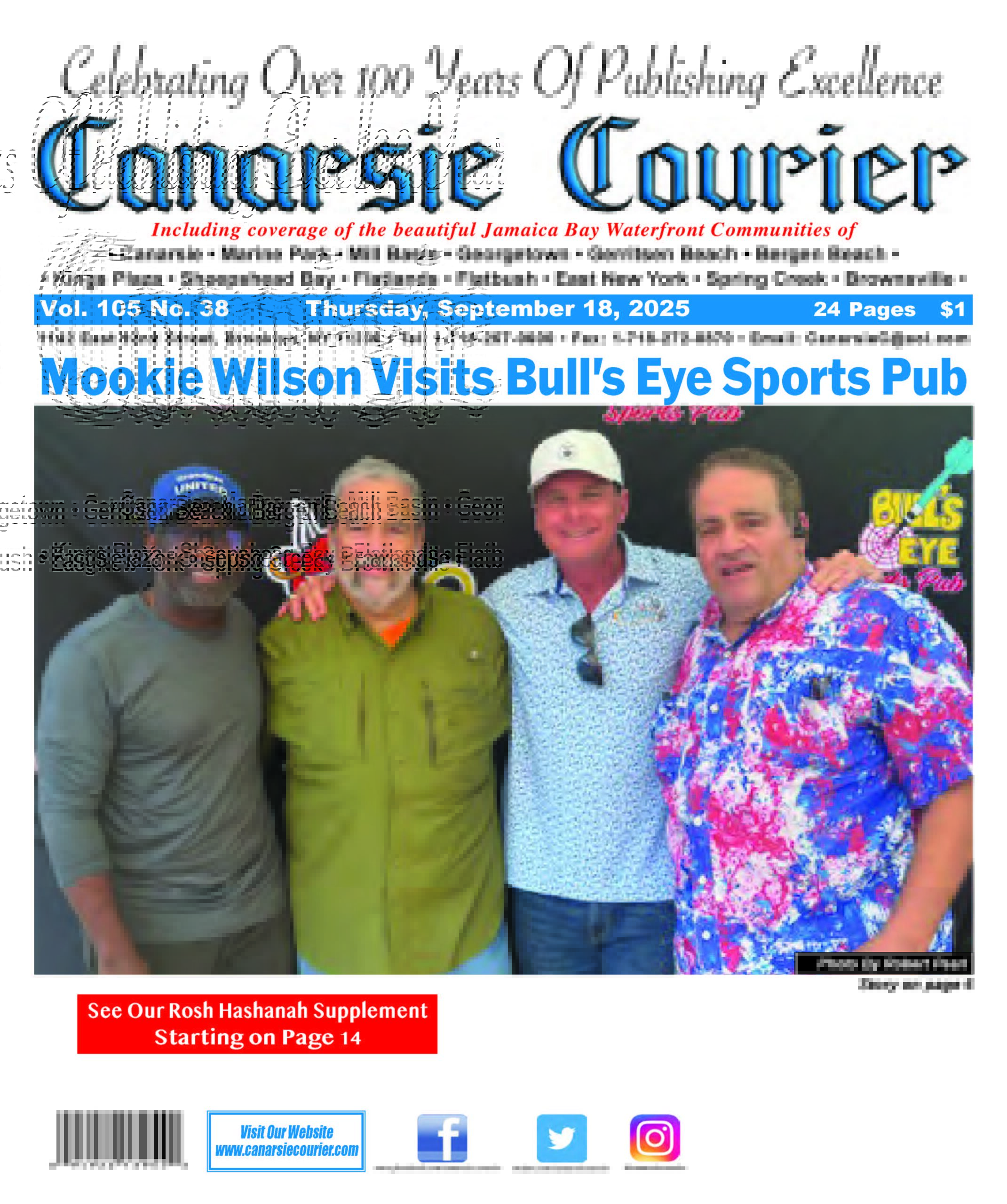 Vol. 105 No. 38 Thursday, September 18, 2025
