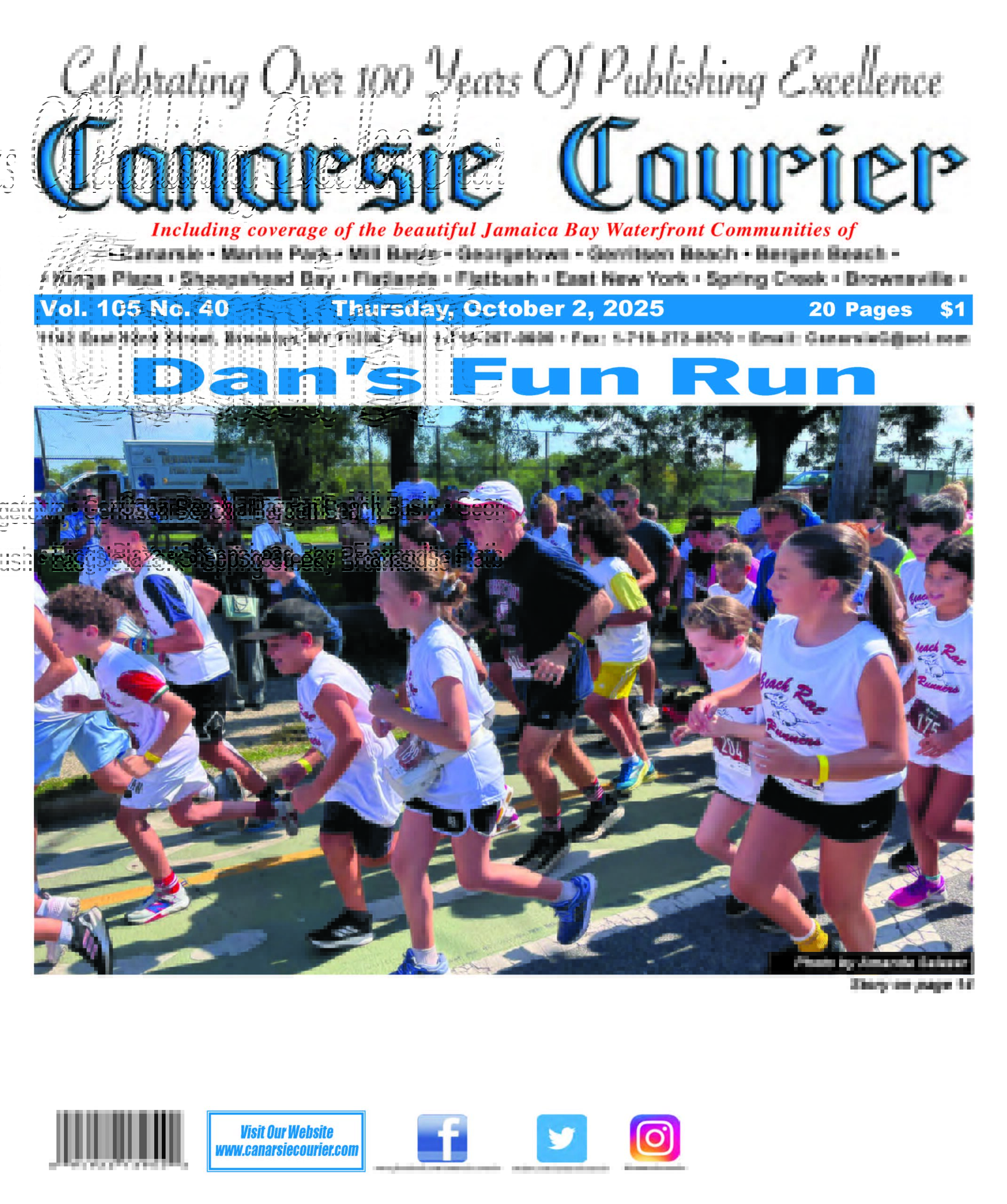 Vol. 105 No. 40 Thursday, October 2, 2025