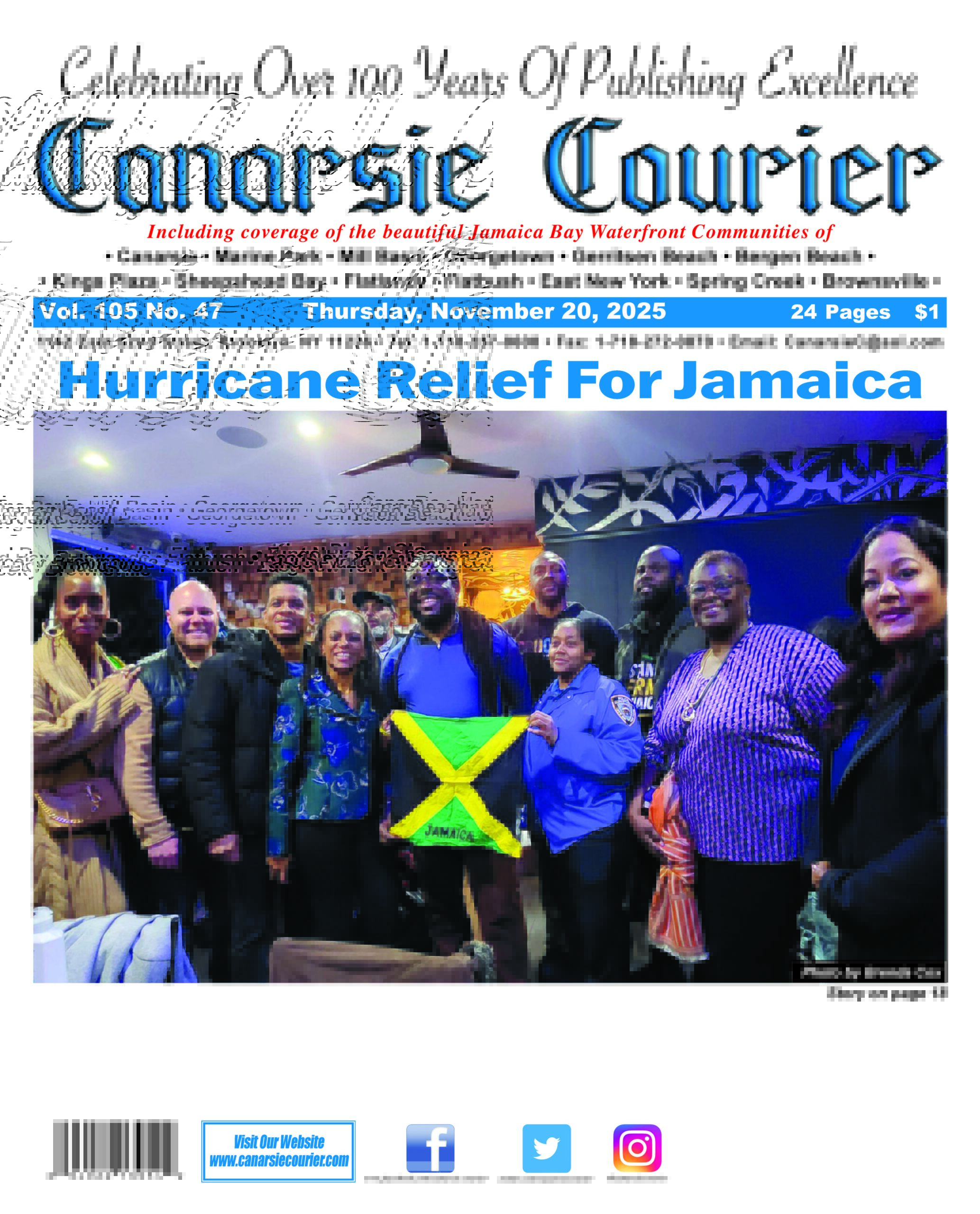 Vol. 105 No. 47 Thursday, November 20, 2025