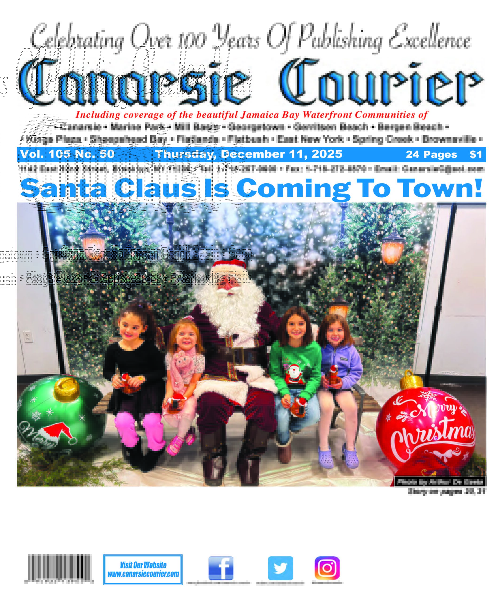 Vol. 105 No. 50 Thursday, December 11, 2025