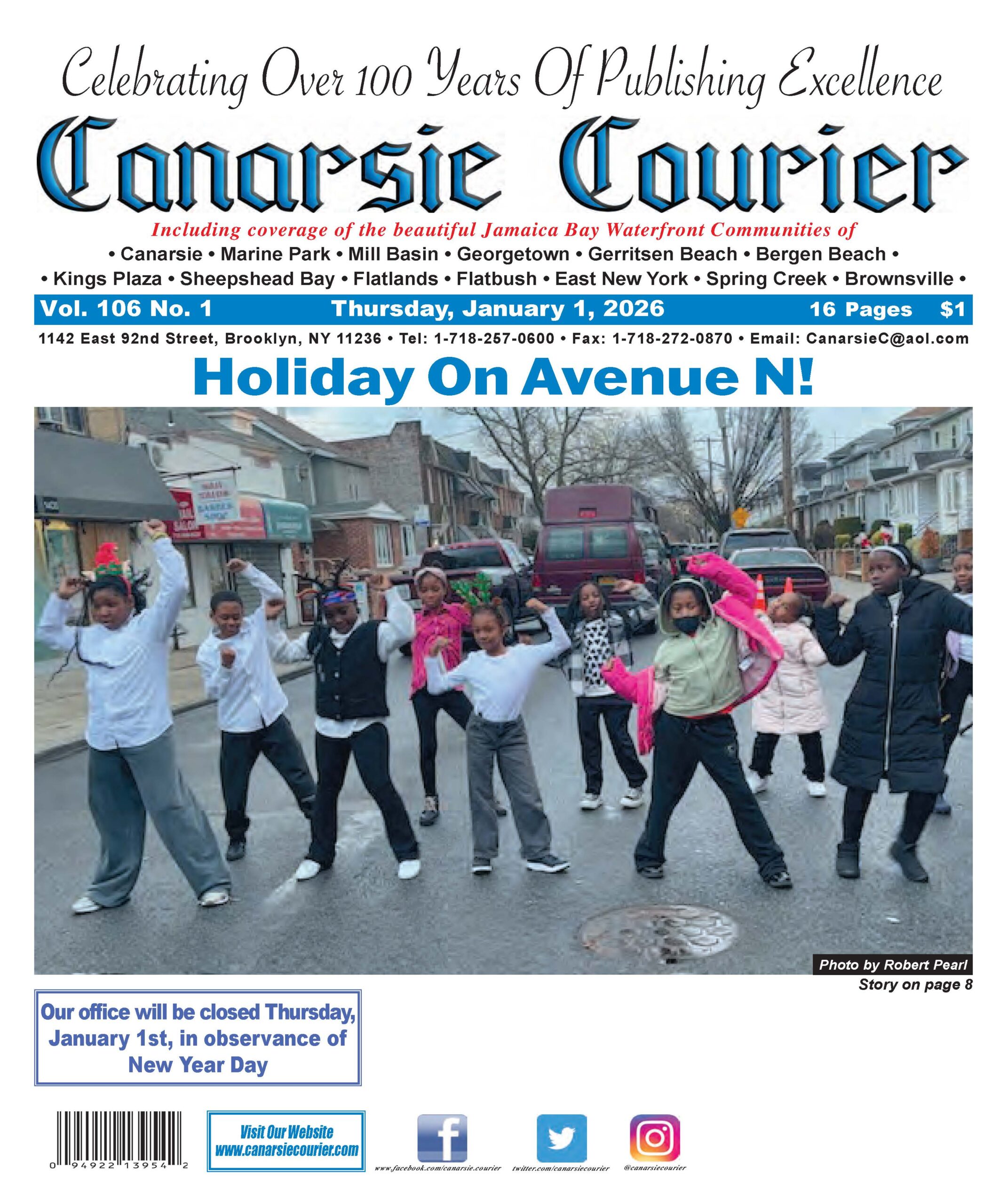 Vol. 106 No. 1 Thursday, January 1, 2026