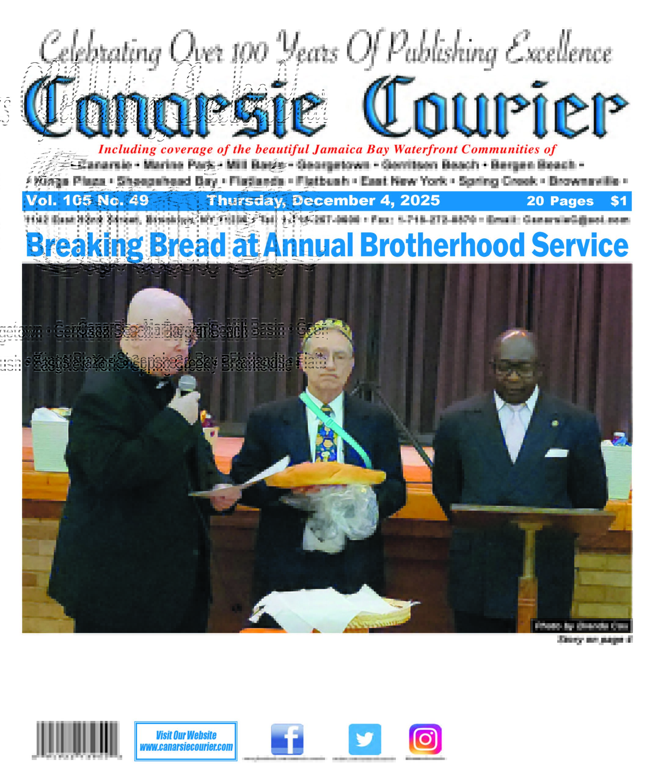 Vol. 105 No. 49 Thursday, December 4, 2025