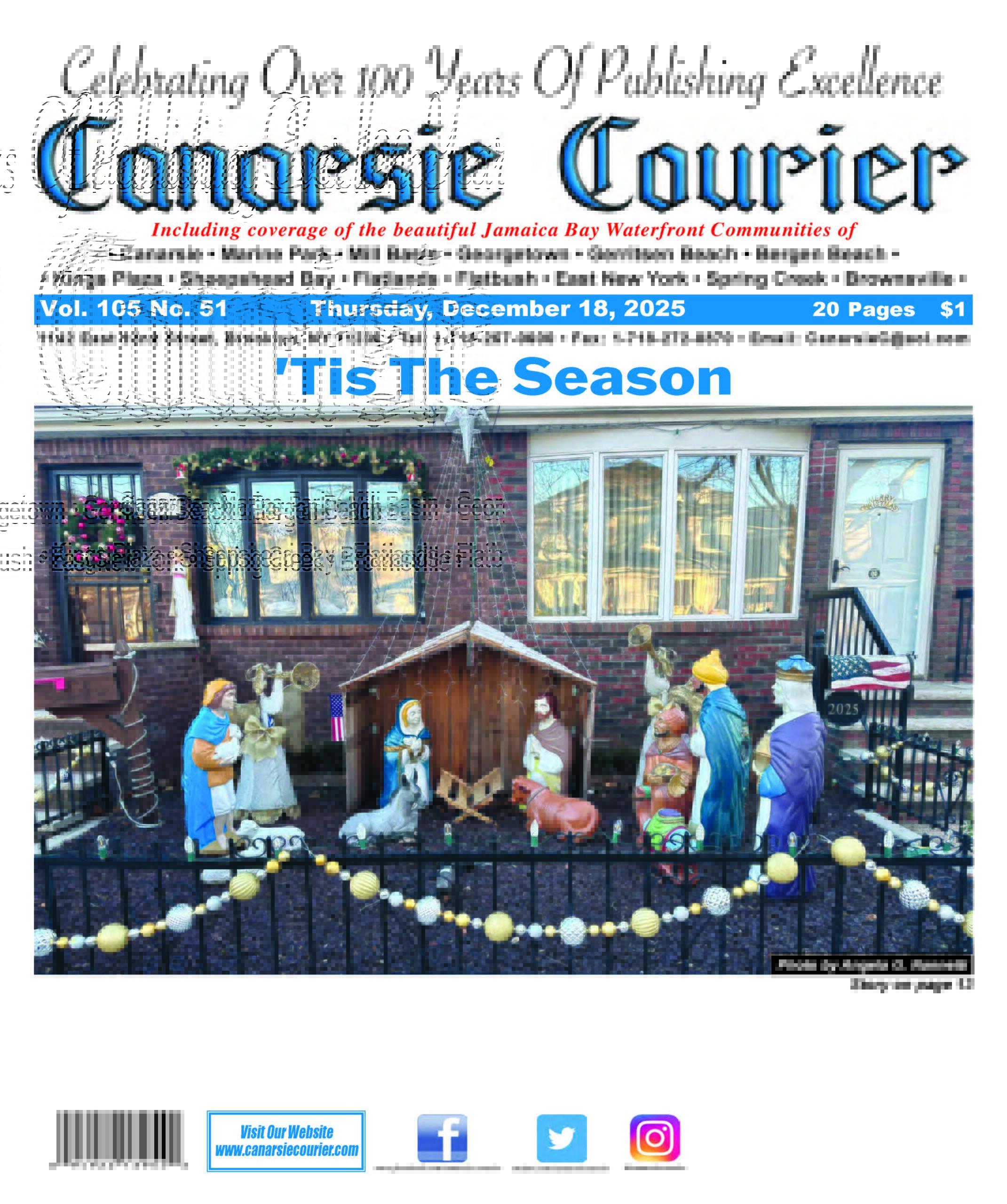 Vol. 105 No. 51 Thursday, December 18, 2025