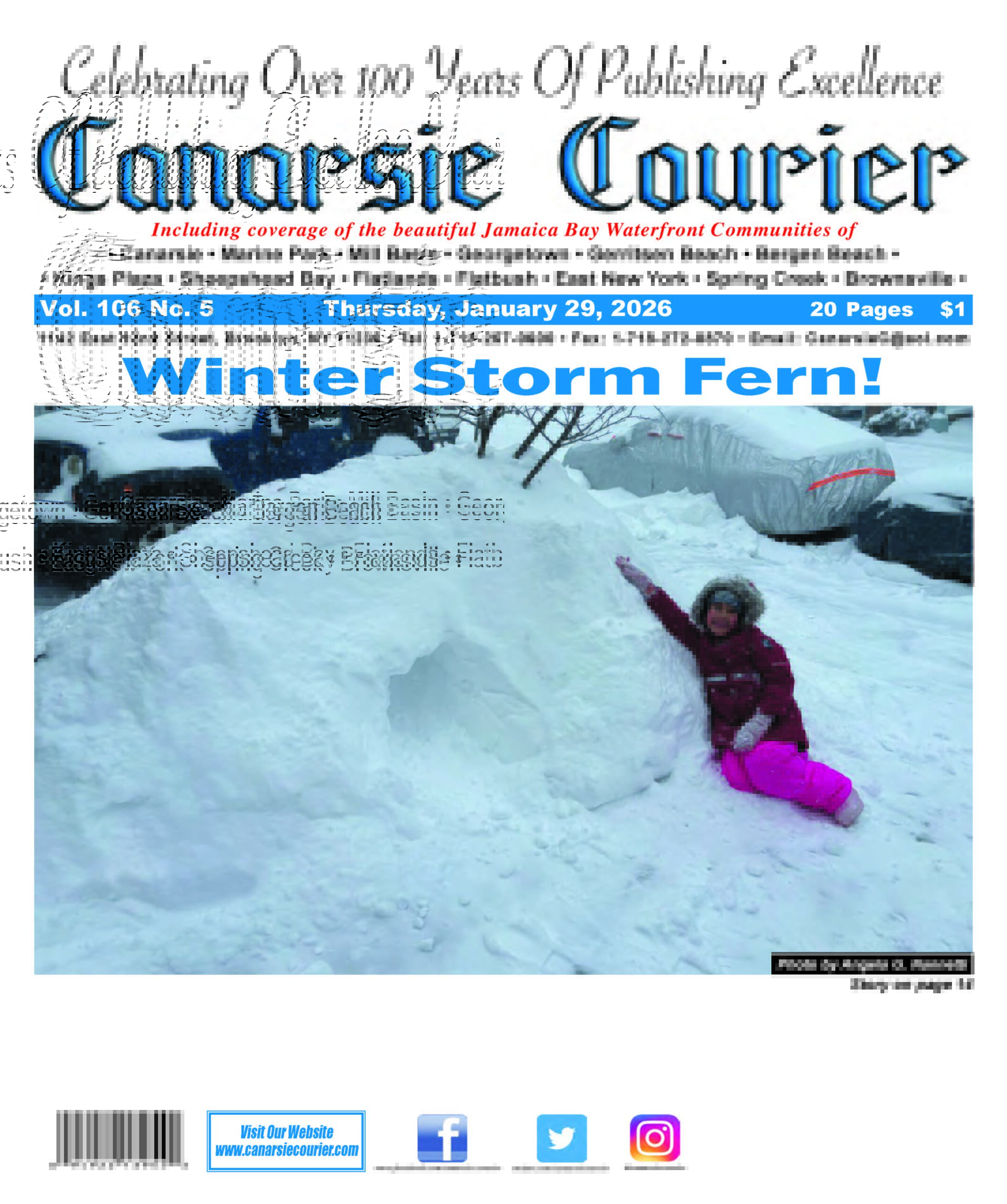 Vol. 106 No. 5 Thursday, January 29, 2026