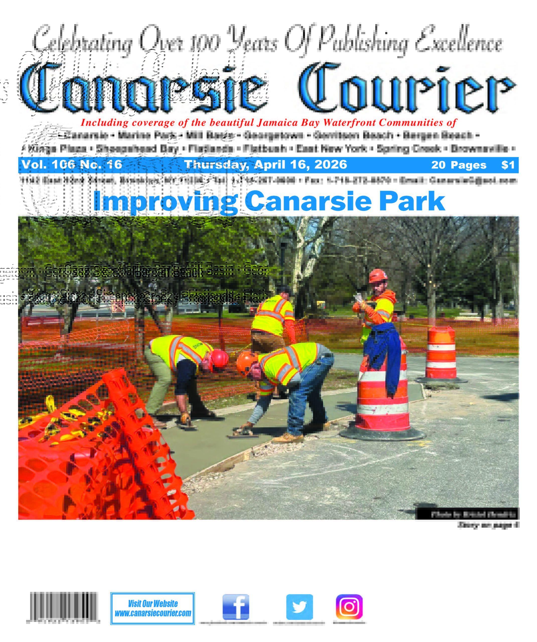 Vol. 106 No. 16 Thursday, April 16, 2026