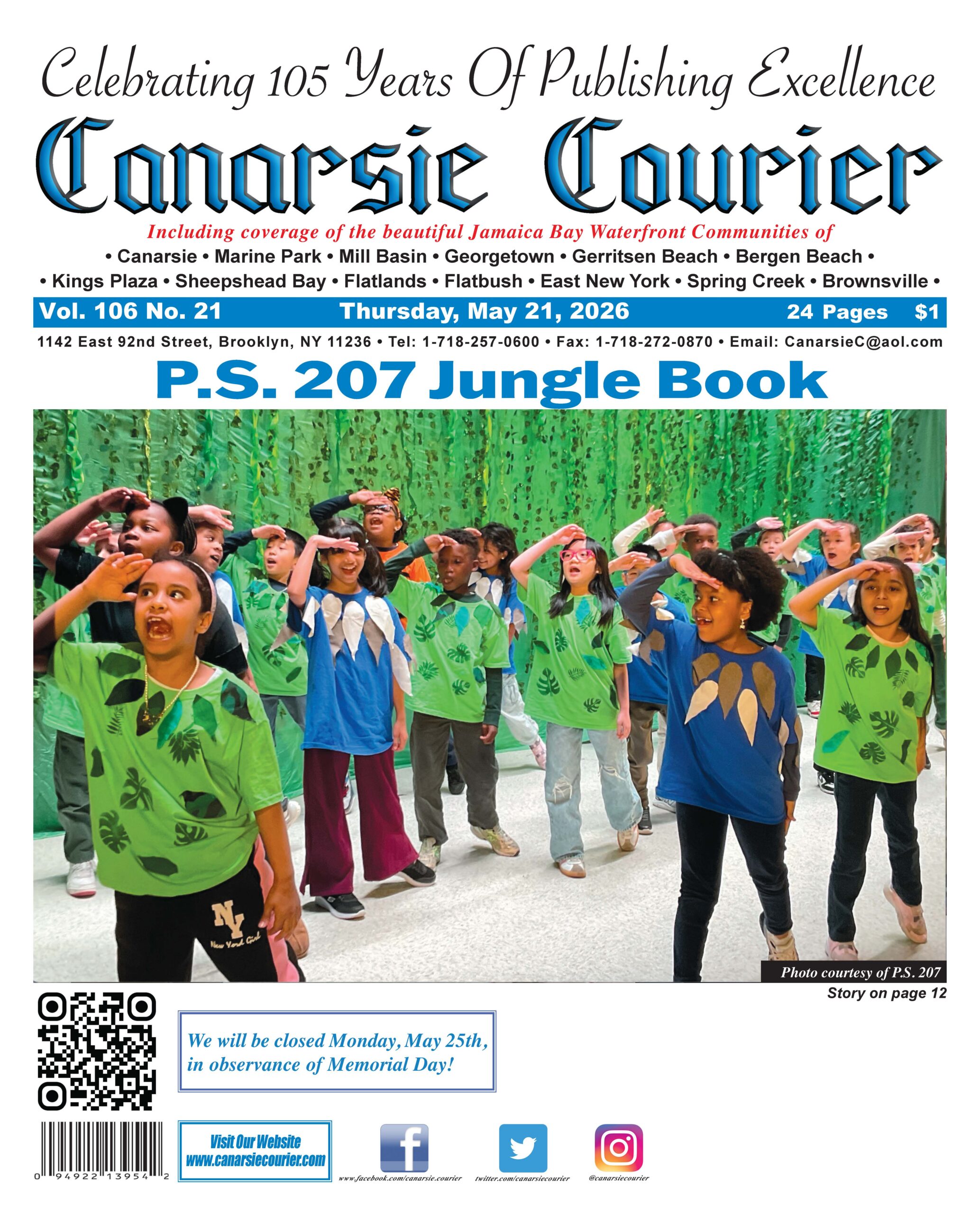 Vol. 106 No. 21 Thursday, May 21, 2026
