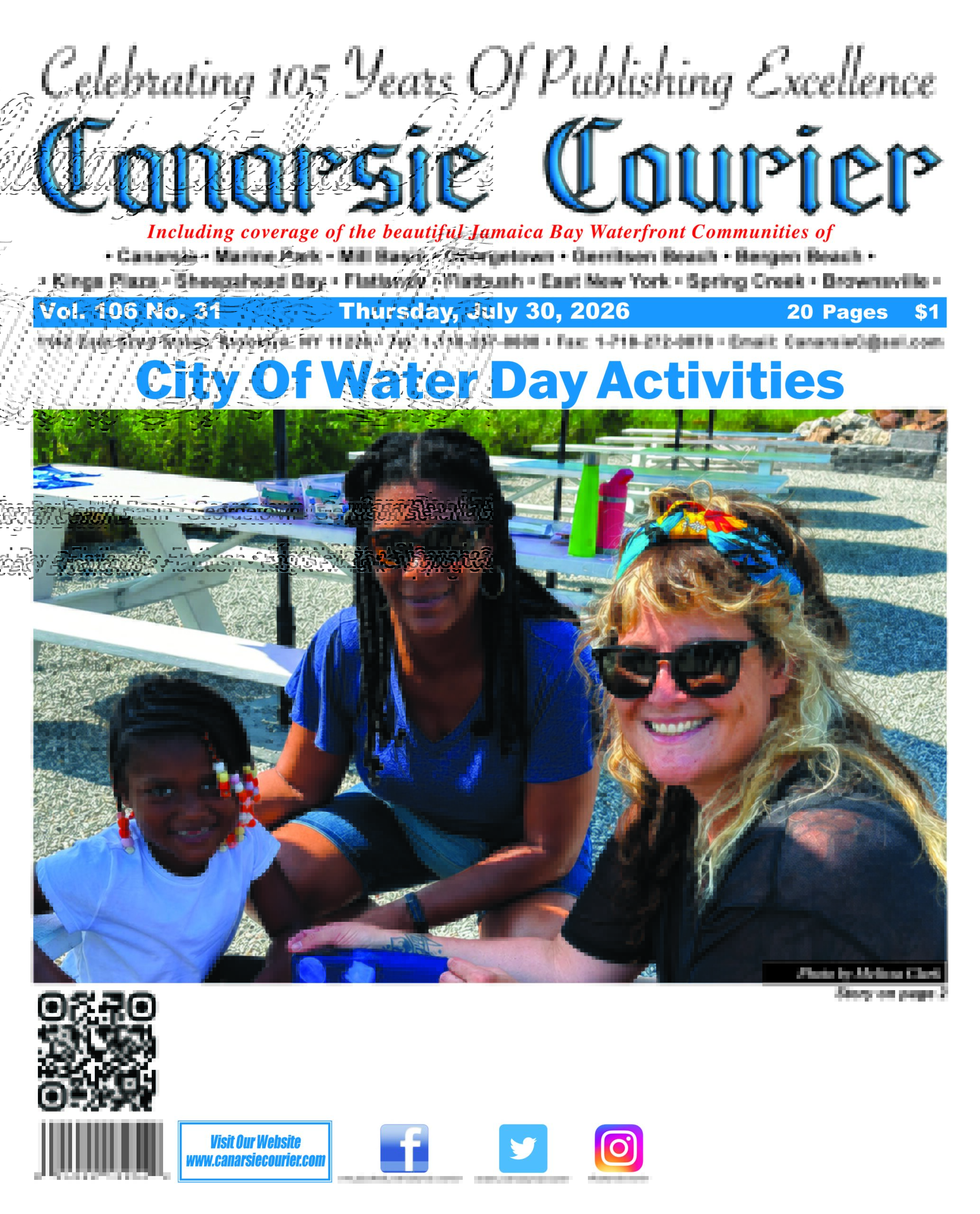 Vol. 106 No. 31 Thursday, July 30, 2026