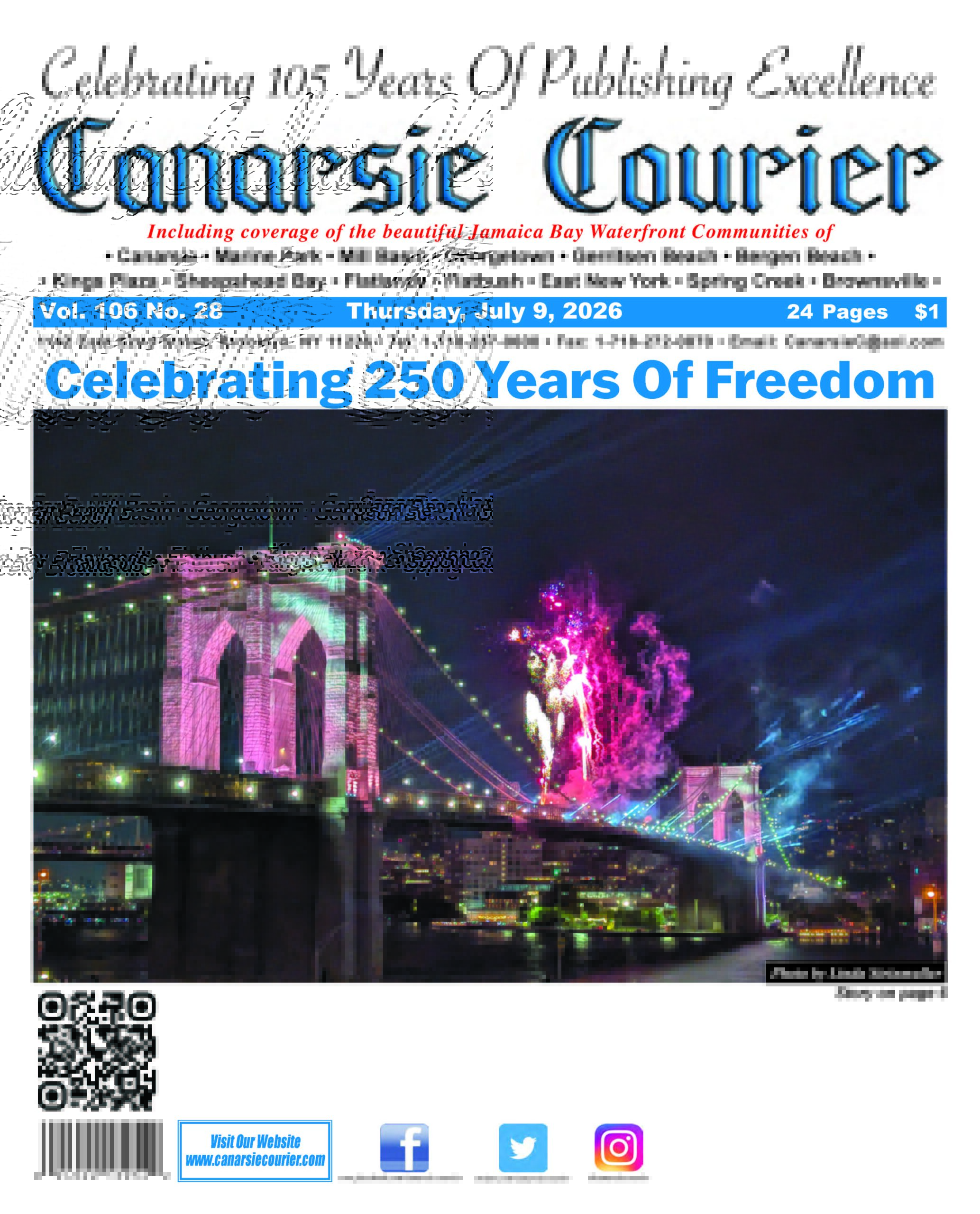 Vol. 106 No. 28 Thursday, July 9, 2026