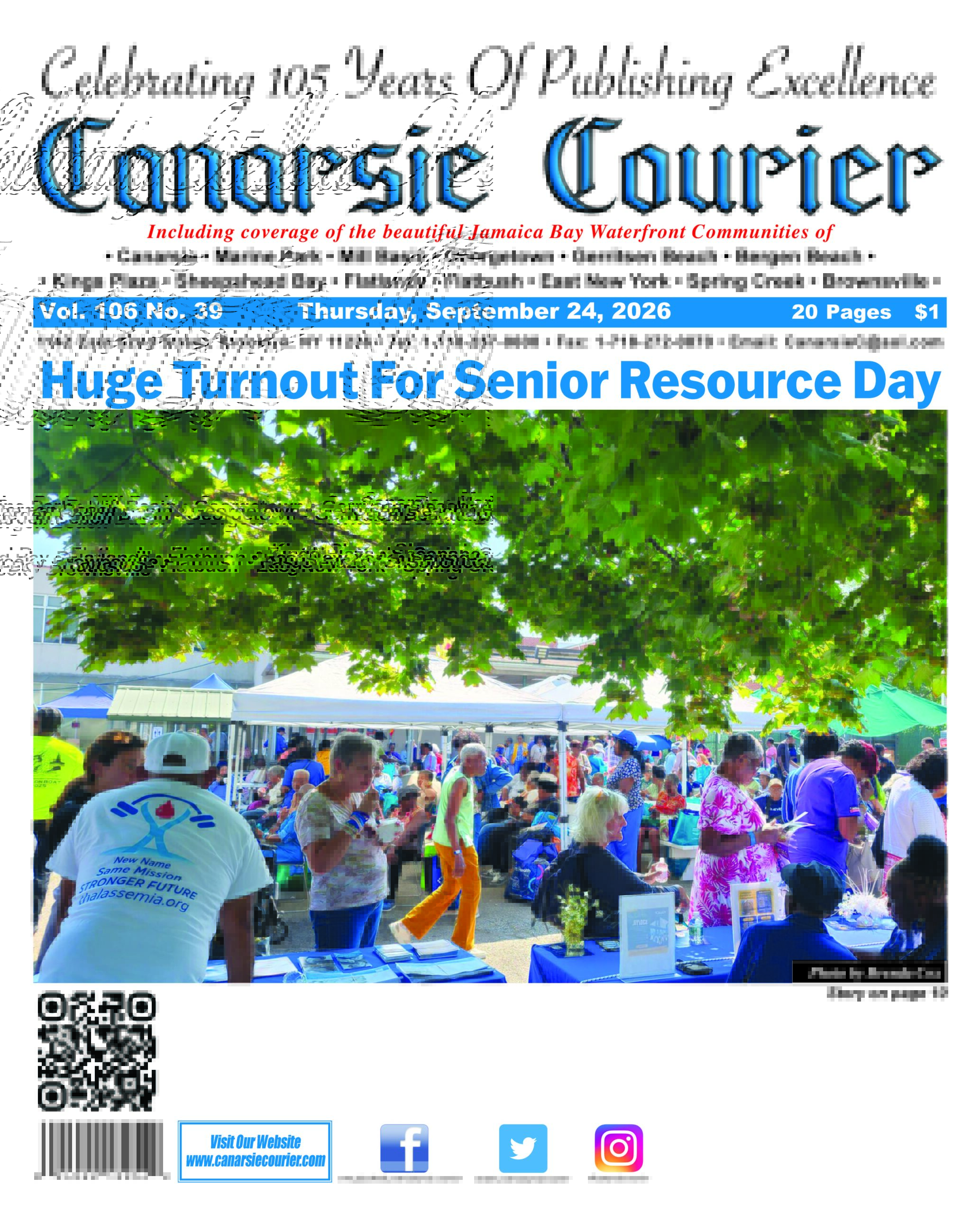Vol. 106 No. 39 Thursday, September 24, 2026